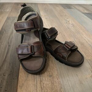 Rockport XCS Springboro Rocklake Leather Outdoor Trail Sandals Men's 9